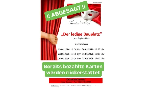23.01.2026 ABGESAGT Theater Vorführung, fidelium