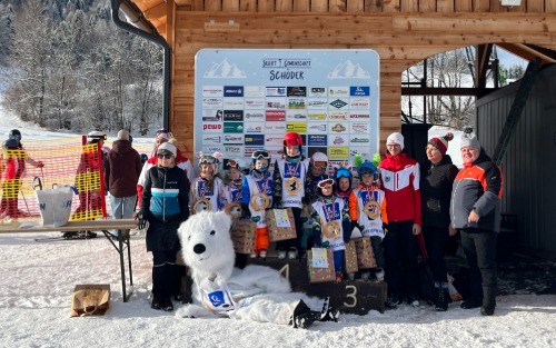 Schikurs der Kindergartenkinder