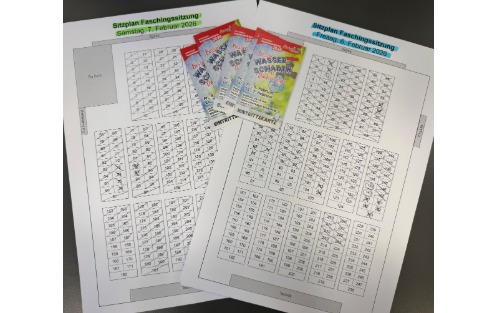 Kartenvorverkauf Scheiflinger Faschingssitzung