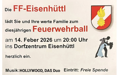 Feuerwehrball der FF Eisenhüttl
