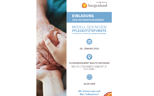 Informationsabend zum neuen Modell der Pflegestützpunkte