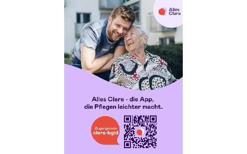 Alles Clara - die App, die Pflegen leichter macht