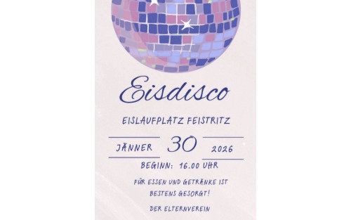 30.01.2026 Eisdisco, Sportplatz Feistritz