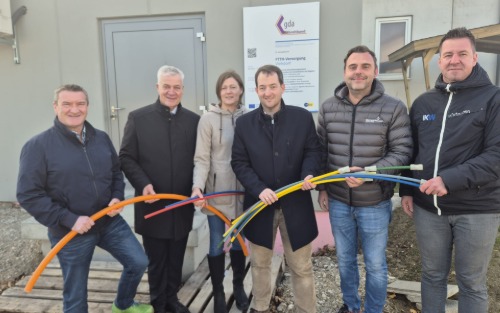 Glasfaserausbau voll im Gange