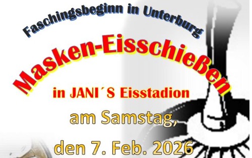 Masken-Eisschießen in Unterburg
