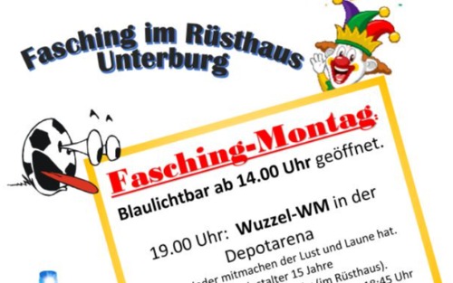 Fasching im Rüsthaus Unterburg