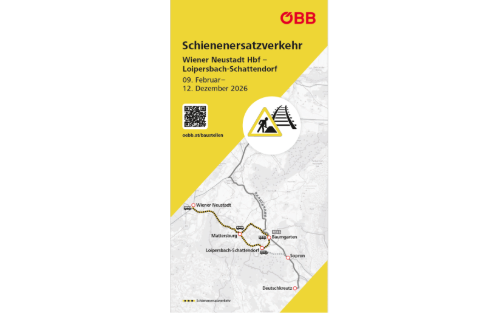 Schienenersatzverkehr Wiener Neustadt Hbf - Lopiersbach-Schattendorf