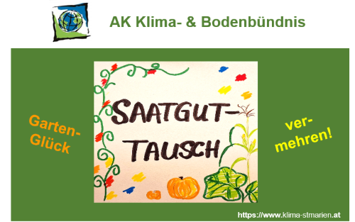 02.02.2026 Saatgut-Tausch des AK Klima- & Bodenbündnis, KIMST (gegenüber der Volksschule St. Marien)
