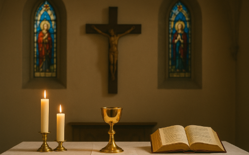 Eucharistiefeier in der Walpurgiskirche Eucharistiefeier in der Walpurgiskirche