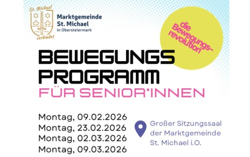 Bewegungsprogramm für Senior:innen Bewegungsprogramm für Senior:innen