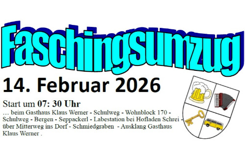 14.02.2026 Faschingsumzug in Wallendorf, Wallendorf