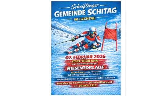 07.02.2026 Scheiflinger Gemeinde Schitag, Lachtal - Schönbergschlepper