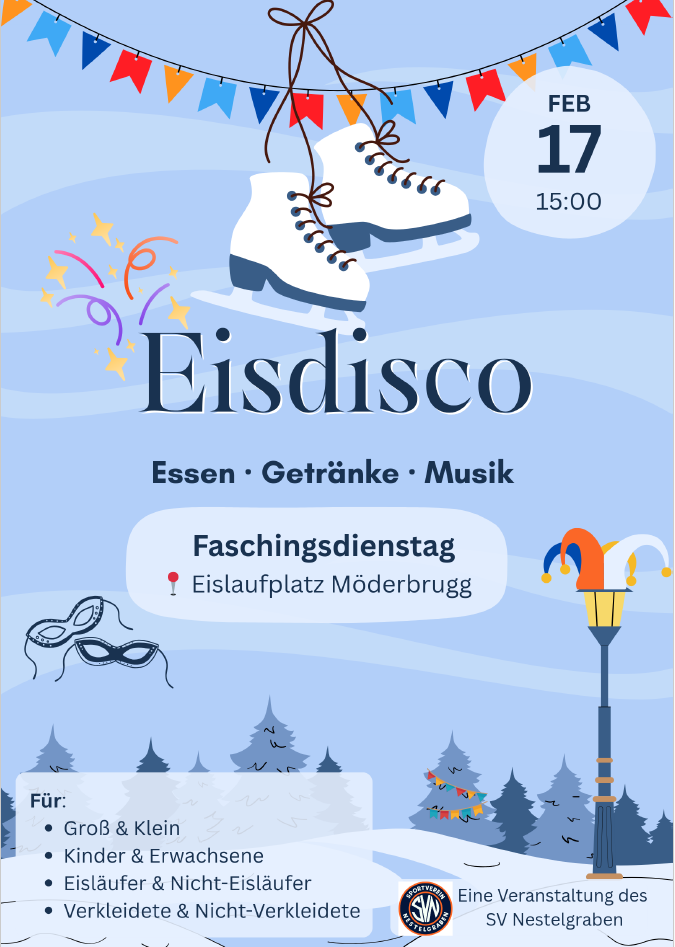 Eisdisco des Sportverein Nestelgraben