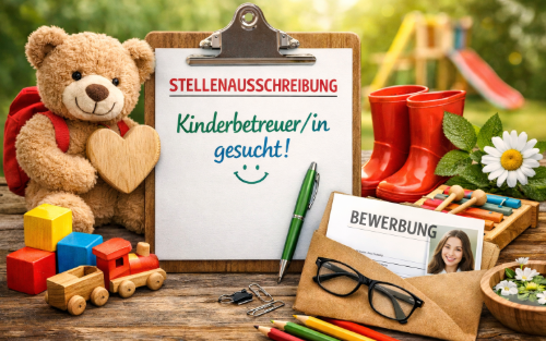 Stellenausschreibung: Kinderbetreuer*in
