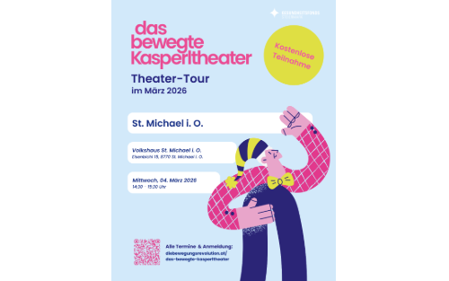 Das bewegte Kasperltheater kommt nach St. Michael i. O.!