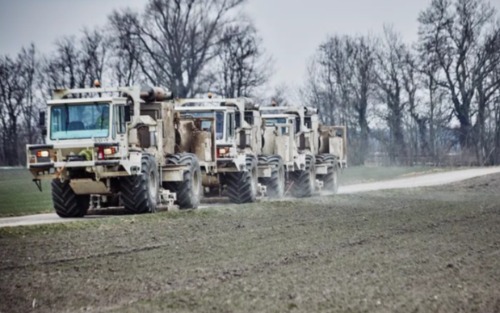 Start seismische Messungen