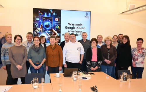 Digital überall - Workshop Google Konto & Apple ID