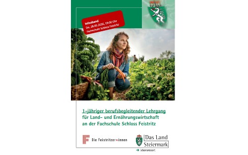 1-jähriger berufsbegleitender Lehrgang - Infoabend