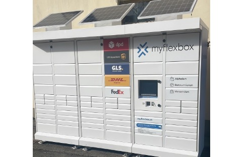 Neue Paketstation in Kalwang - Parkplatz Raststation Viertler Neue Paketstation in Kalwang - Parkplatz Raststation Viertler