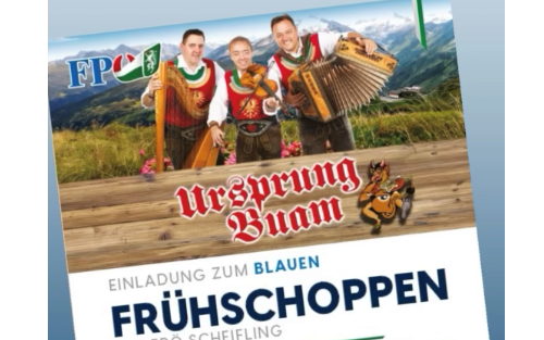 Blauer Frühschoppen mit “Die Ursprung Buam“