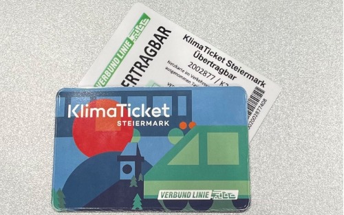 Klimaticket jetzt online buchbar!