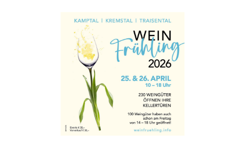 WEINFRÜHLING Kamptal | Kremstal | Traisental 2026