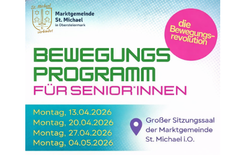 Bewegungsprogramm für Senior:innen