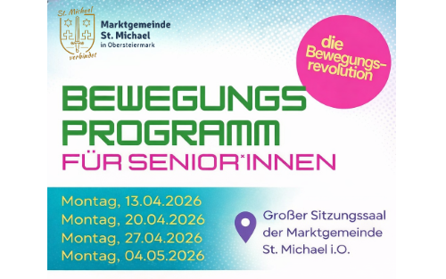 Bewegungsprogramm für Senior:innen