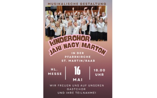 Kinderchor Jáki Nagy Márton