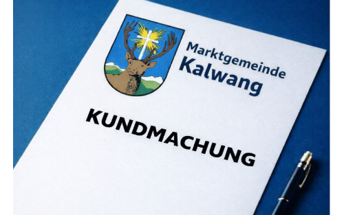 Stellenausschreibung Gemeindefacharbeiter/in Marktgemeinde Kalwang