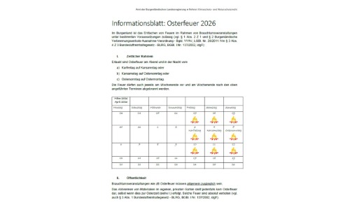 Abbrennen von Sommersonnwendfeuern