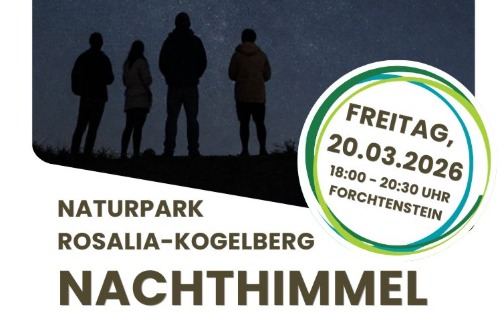 Nachthimmel über Forchtenstein