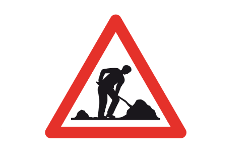 Straßenbauarbeiten in Lamperstätten