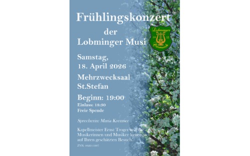 Frühlingskonzert der Lobminger Musi