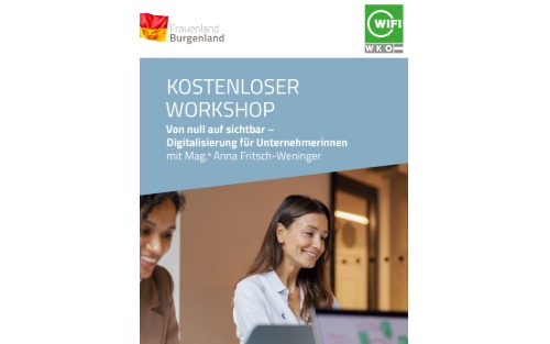 Von null auf sichtbar - Digitalisierung für Unternehmerinnen