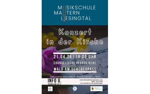 Musikschule Mautern/Liesingtal: Konzert in der Kirche