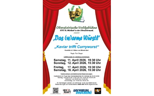 Theateraufführung der Obersteirischen Volksbühne St. Michael