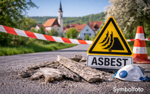 Information zu den Luftmessungen im Zusammenhang mit asbesthaltigem Material