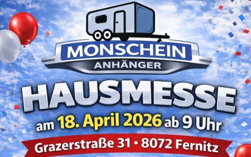 Monschein Anhänger - Hausmesse