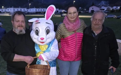 Osterfeuer - gelebtes Brauchtum in St. Michael