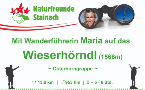 Geführte Bergtour auf das Wieserhörndl