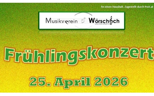 Frühlingskonzert 2026 MV Wörschach
