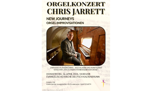 Orgelkonzert Chris Jarrett