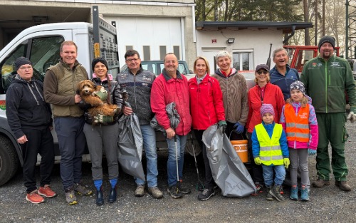 Flurreinigung für ein sauberes Mühlgraben