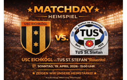 Heimspiel USC Eichkögl vs TUS St. Stefan im Rosental
