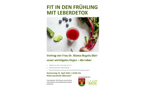 Fit in den Frühling mit Leberdetox