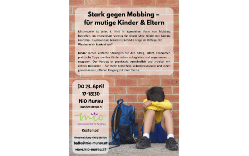 Stark gegen Mobbing - für mutige Kinder & Eltern