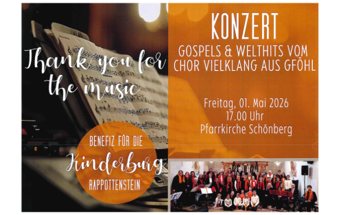 Benefiz für die Kinderburg Rapottenstein