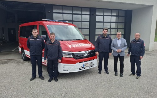 Neues Kommando-Fahrzeug (KDO) für die FF Gutau eingetroffen!
