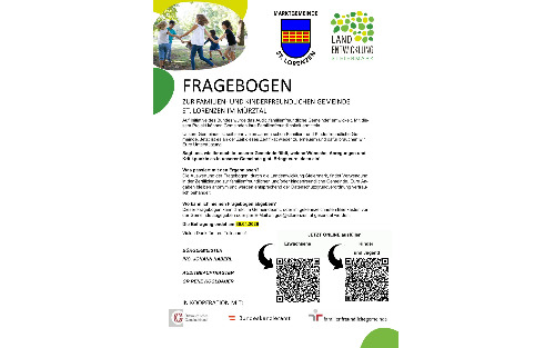 Fragebogen zur familienfreundlichen Gemeinde